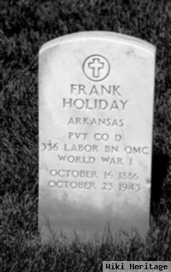 Frank Holiday