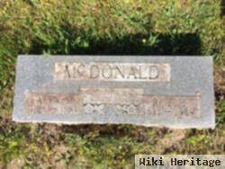 Roy H Mcdonald