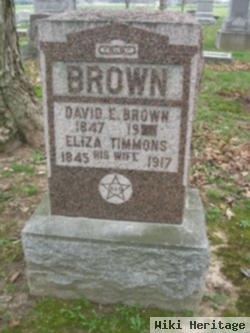 Eliza Timmons Brown