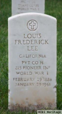 Louis Frederick Lee