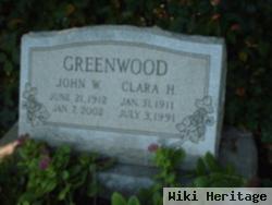 Clara H Gaskill Greenwood