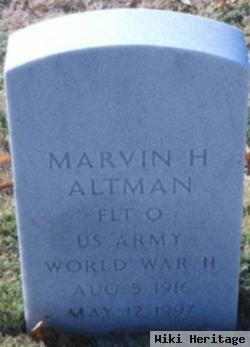 Marvin H Altman