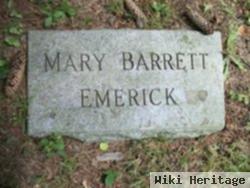 Mary E. Barrett Emerick