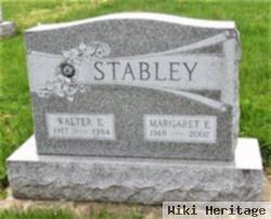 Walter E Stabley