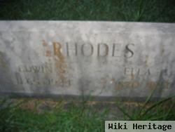 Edwin S Rhodes