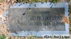 Clarence C "red" Stephens