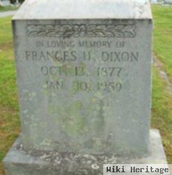 Frances Hamilton Dixon