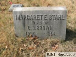 Margaret E. Stahl Brown