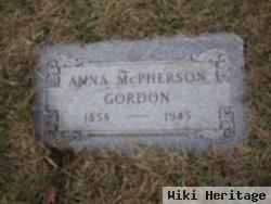 Anna Mary Mcpherson Gordon