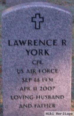 Lawrence R York