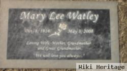 Mary Lee Watley