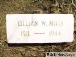 Lillian W Moss