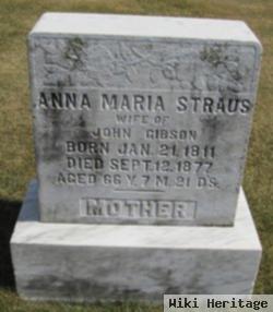 Anna Maria Strauss Gibson