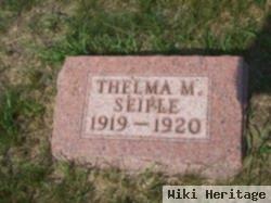 Thelma M Seiple