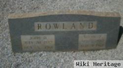 John D. Rowland