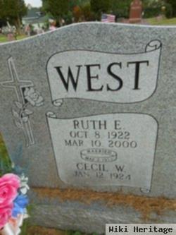 Ruth E. Hoiensahl West