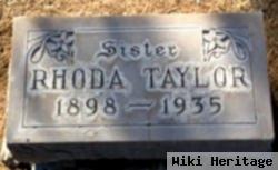 Rhoda Taylor