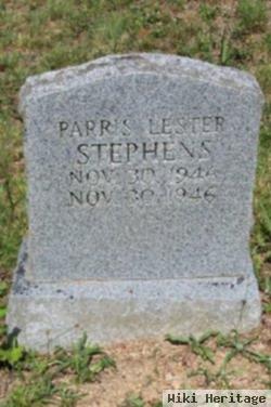 Parris Lester Stephens