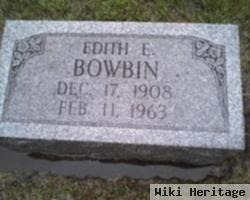 Edith E Bowbin