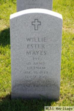 Willie Ester Mayes