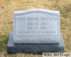 Henry Drewry Whittle, Iii