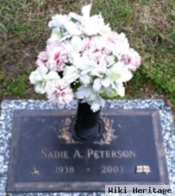 Sadie A Peterson