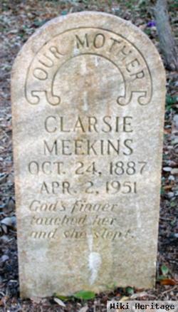 Clarice M "clara" O'neal Meekins