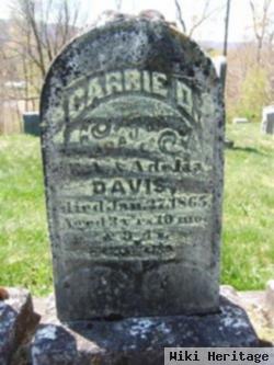 Carrie D Davis