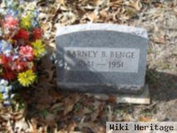 Barney B Benge