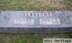 Walter E Elbrecht