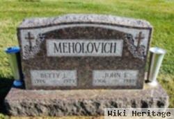 John E. Meholovich