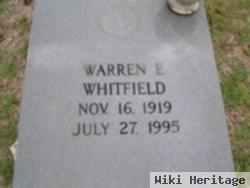 Warren E Whitfield