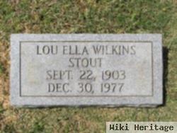 Lou Ella Wilkins Stout