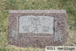 Leslie D Hill
