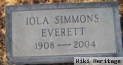 Iola Simmons Everett