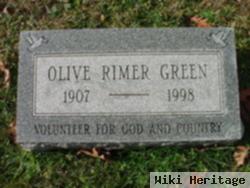 Olive Rimer Green