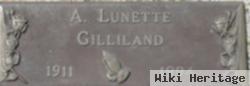 A Lunette Gilliland