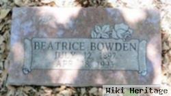 Beatrice Bowden