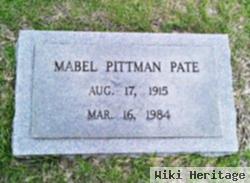 Mabel Pittman Pate