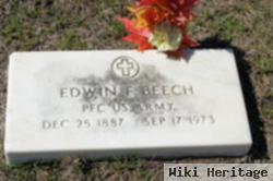 Pfc Edwin F. Beech