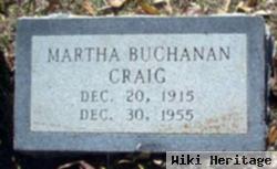 Martha "tina" Buchanan Craig