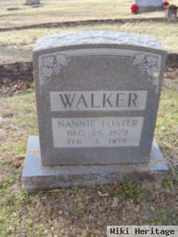 Nannie Harrelson Foster Walker