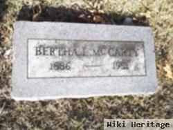 Bertha L Mccarty