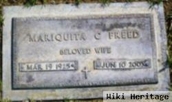 Mariquita "maria" Camacho Freed