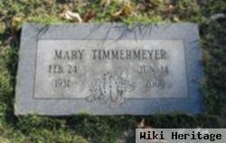 Mary Timmermeyer