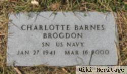 Charlotte Barnes Brogdon