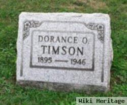 Dorance Otto Timson