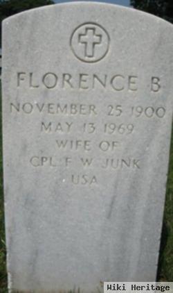 Florence B Junk