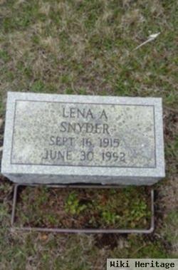 Lena A Fenstermacer Snyder