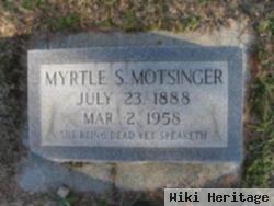 Myrtle Shoaf Motsinger